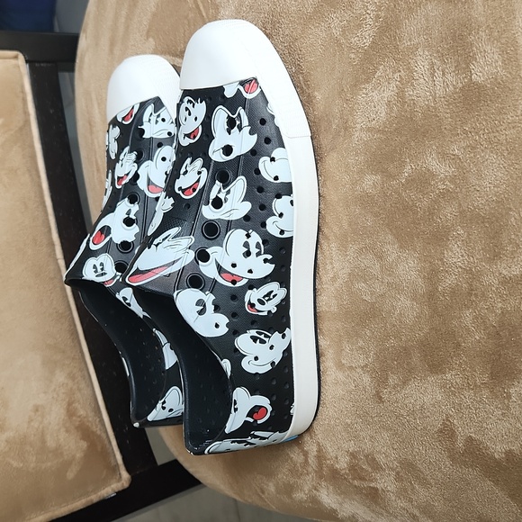 Native Shoes Shoes - Disney Parks Native Mickey Mouse black and white slip on shoes size M5/W7